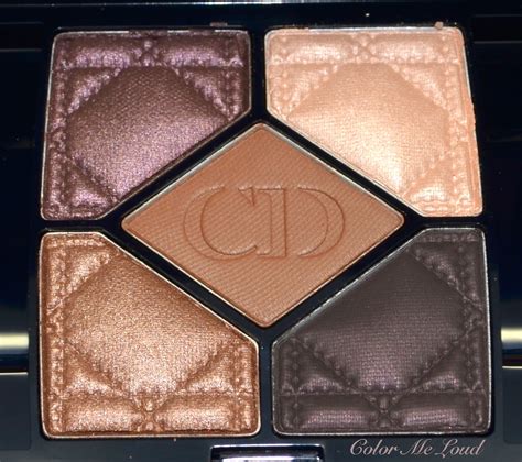 dior eye palette cannage 796|Dior Cuir Cannage (796) 5 Couleurs Eyeshadow Palette Review .